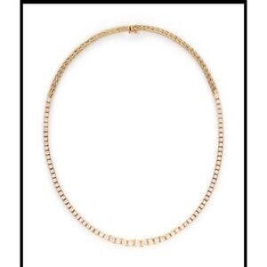 Bailey Banks Biddle 14k Diamond Tennis Necklace 6.5 cttw